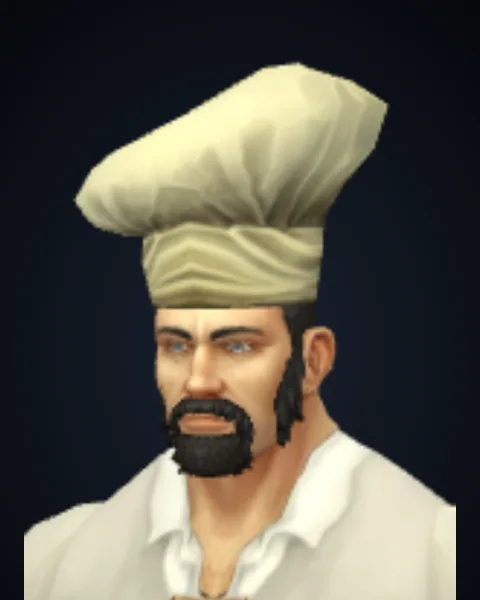Chef's Hat, drawn from the beta client’s files