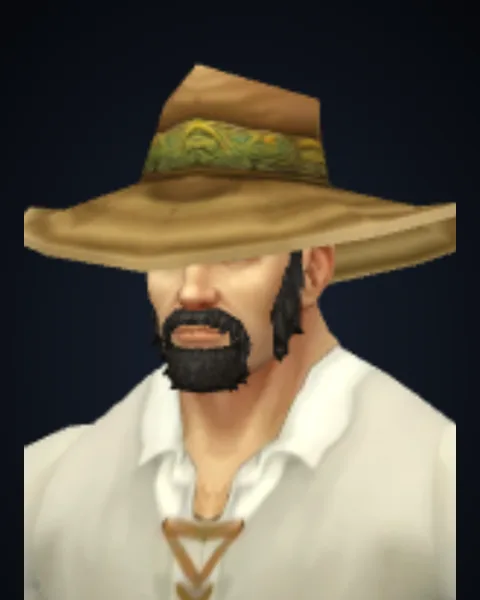 Master Angler's Fishing Hat, drawn from the beta client’s files