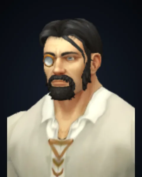 Haughty Fellow's Monocle, drawn from the beta client’s files