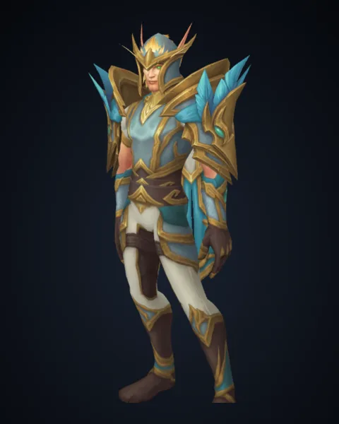 Shen'dorei Magister's Garb, drawn from the beta client’s files