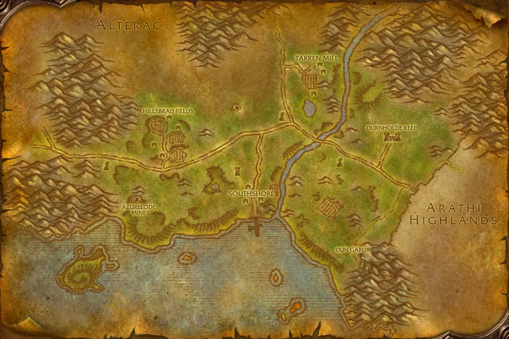 Hillsbrad Foothills quest map: where to pick up, hand in and do the quest