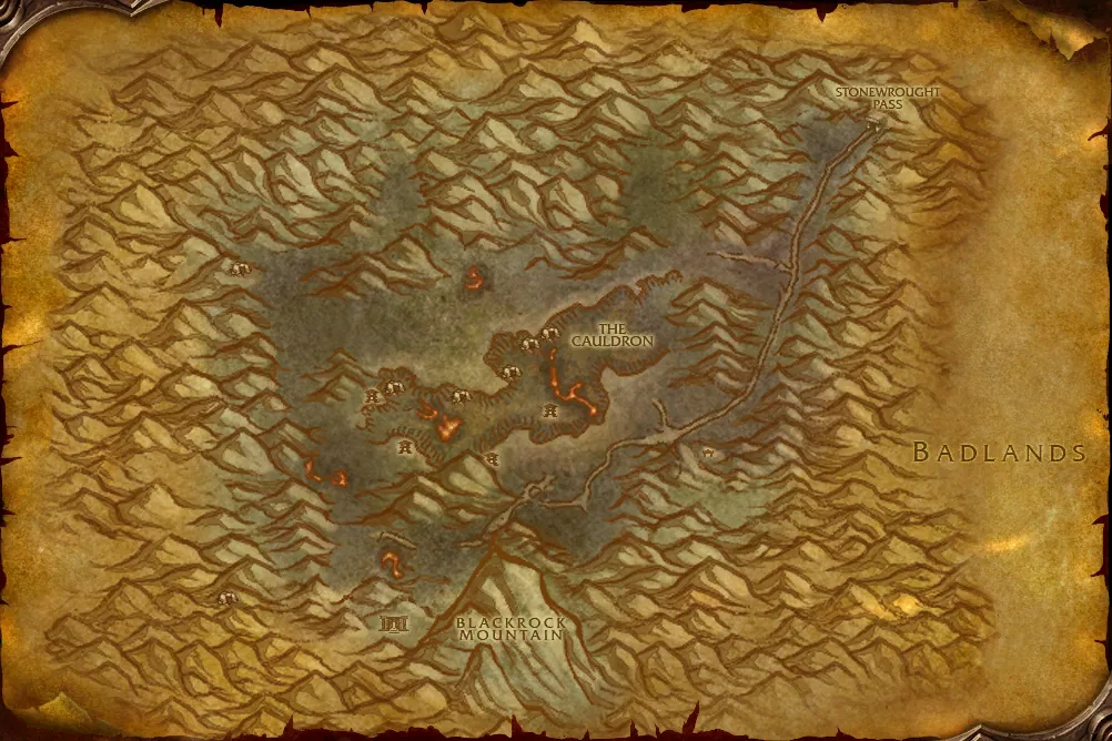 Searing Gorge quest map: where to pick up, hand in and do the quest