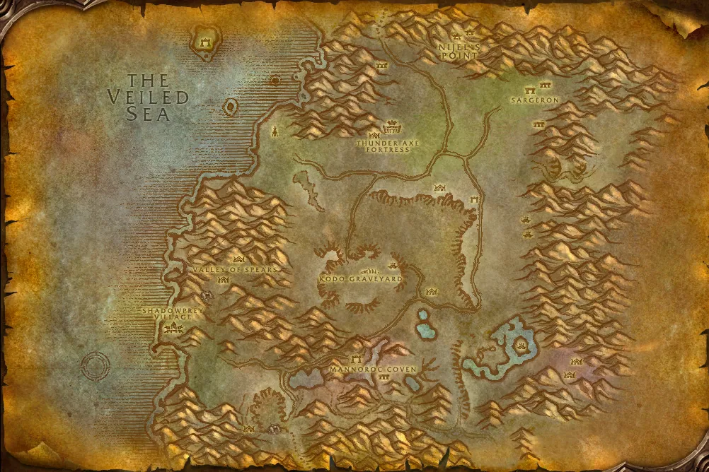Desolace quest map: where to pick up, hand in and do the quest