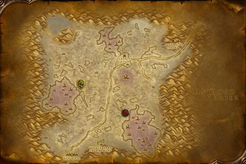 Silithus quest map: where to pick up, hand in and do the quest