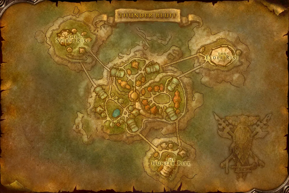 Thunder Bluff quest map: where to pick up, hand in and do the quest
