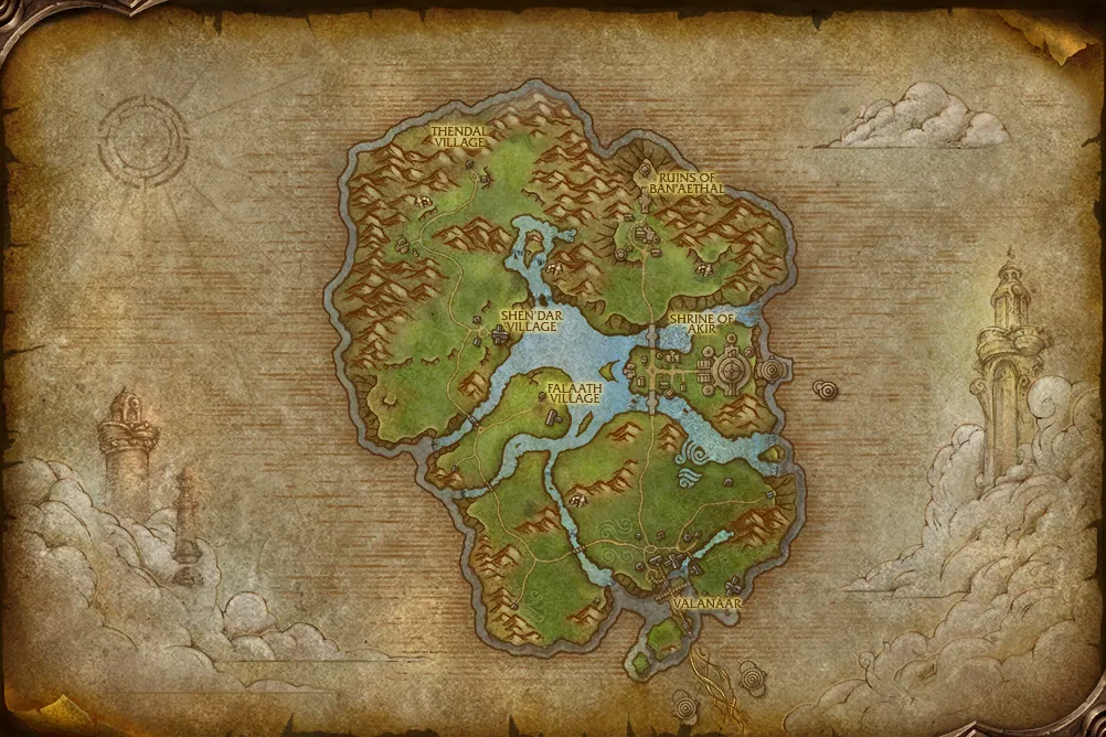 Zephras Isle quest map: where to pick up, hand in and do the quest